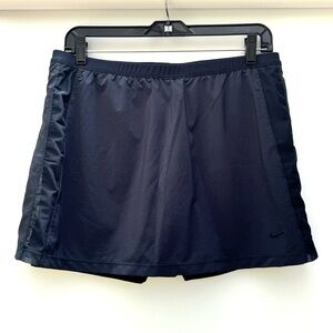 Nike Dri-Fit Size 12 Navy Blue Skort Tennis Shorts Skirt